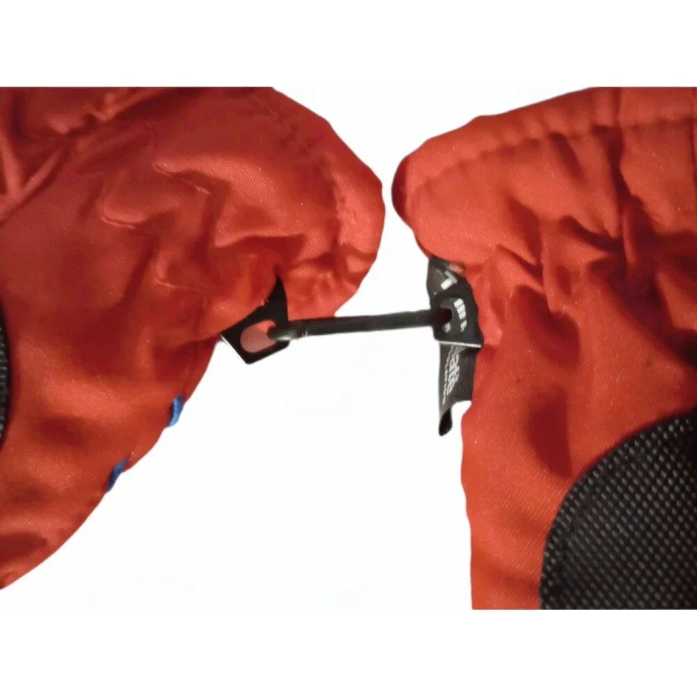 Red 3M™ Thinsulate™ Insulated Snow Mittens w/Black Textured Palm sz 12-24M